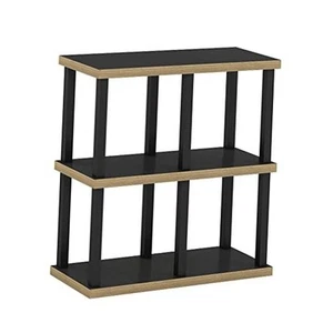 Turn-N-Tube Senza Strumenti Espositore Decorativo 4 Cubi Scaffale Deco Americano/Nero - Foto 1 di 7