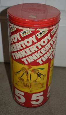 Juego de construcción vintage Gabriel Toys Tinker Toys 5 Foto 1 de 4