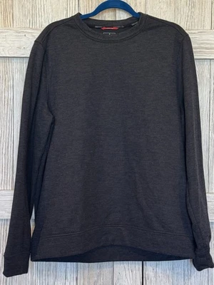 Gerry Shirt Charcoal Gray Pullover Polyester Therma Fleece Sweatshirt Mens L - Image 1 of 4