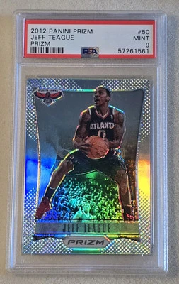 Panini Prizm Jeff Teague #50 Silver Prizm PSA 9 2012-13 como nuevo Atlanta Hawks Foto 1 de 2