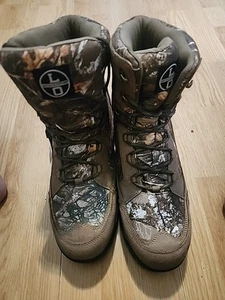Lincoln Outfitters GM 400 Camo Boots Size 14 - Picture 1 of 4