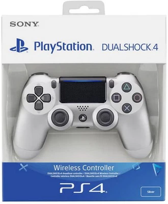 Manette PlayStation Dualshock 4 V2 Sans Fil pour PlayStation 4 - Silver / Argent - Immagine 1 di 4