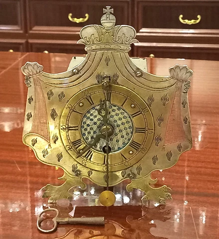 IMPERIAL VERGE ESCAPEMENT CLOCK FROM THE NAPOLEONIC OFFICE IN ROYAL COURT 1804 Cover