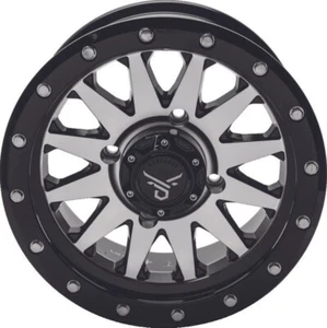 Quadboss Wagon 14x7 Rueda 5+2 4/137 Negro Mecanizado ATV UTV SXS 608555 QBS608555 - Imagen 1 de 2