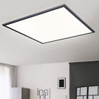 LED Decken Panel Aufbau Leuchte schwarz-matt Wohn Zimmer Beleuchtung Lampe weiß