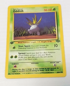 1999 Seltsame Pokemon Karte Ultra Rare Sammelkarten 1. Edition 58/64 Mint - Bild 1 von 2