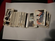 BATMAN 1989 TOPPS COMPLETE SET 132 TRADING CARDS WITH 22 STICKERS VG CONDITION