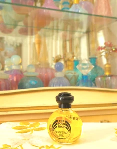 VTG 1990s TBS The Body Shop VANILLA Perfume Oil 1 Oz Splash w Black Ornate Cap - Picture 1 of 15