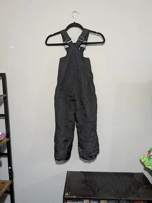 Sport Essentials Jóvenes Niños Talla 6 Negro Esquí Babero Nieve Pantalones Mono Tirantes Foto 1 de 4