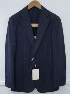 Blazer Jort Sin Forro Azul Marino Traveller Talla EU46 UK/US36 - Imagen 1 de 7