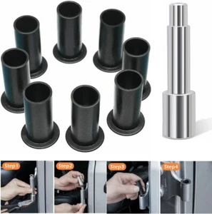 Door Hinge Pin Liner Bushing Kit Accessory For Jeep Wrangler JK JKU JL 2007~2021 - Picture 1 of 11