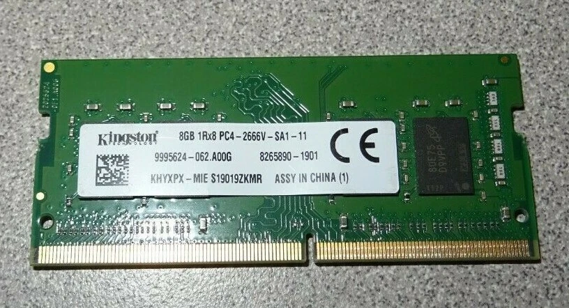 NEW Kingston 8GB DDR4 PC4-21300 2666MHZ 260 PIN SODIMM CL19 MEMORY RAM - Image 1 of 2