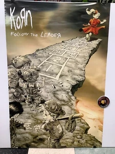 Korn Follow the Leader 24" x 36" Poster USED Piranha Records - Picture 1 of 3