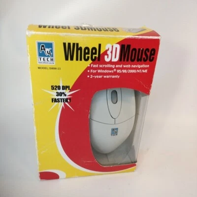 Wheel 3D Mouse New Old Stock - Image 1 of 4