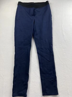 Calça White House Black Market Feminina Tamanho 6 Longa The Skinny Azul Marinho Tamanho Zíper - Imagem 1 de 4