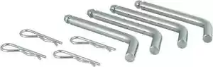 Fifth Wheel Pins Clips 1/2-In 5th Wheel Hitch Base Rails Steel Zinc Plated - Bild 1 von 1