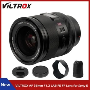 VILTROX AF 35 mm F1.2 LAB FE obiettivo messa a fuoco automatica full frame per fotocamera Sony attacco E - Foto 1 di 10