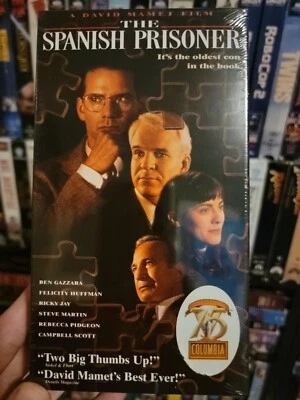 The Spanish Prisoner 1998 VHS Rare Hard To Find Original Release Version Factory - Image 1 of 2