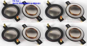 8pcs Diaphragm For DS18 PRO-DKH1 & PRO-D1 Titanium DS18 PRO-D1F Driver 8ohms - Picture 1 of 5