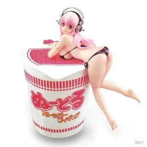 Super Sonico Anime Figur Modell Statue Sammler Sexy Hentai 13cm - Bild 1 von 9