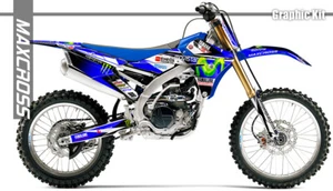 YAMAHA WR250F WR450F YZ250F YZ450F YZ250FX YZ450FX MAXCROSS GRAPHICS KIT MV1 - Picture 1 of 4