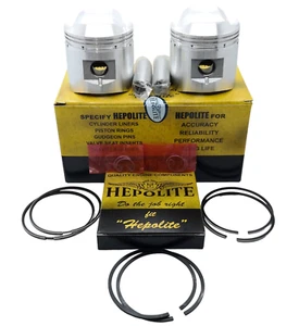 Hepolite Complete +40 Piston Kit 9-1 BSA A65 650 1962 - 1973 OEM: 19233 68-0907 - Picture 1 of 1