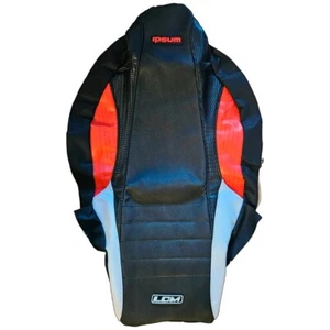 🚩Funda Asiento Honda TRX450 TRX 450ER Negro Carbono Rojo PREMIUM 106 - Imagen 1 de 3