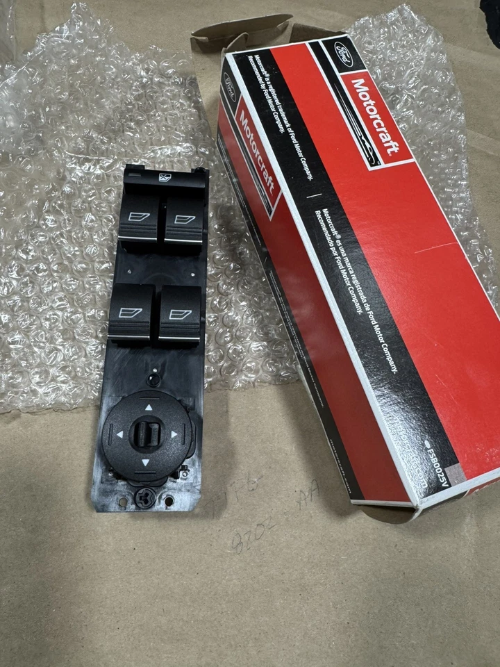NEW Motorcraft Power Window Switch Front LH SW-7508 Focus Transit Connect 12-18 - Image 1 of 4