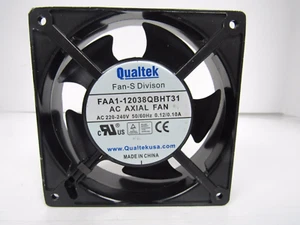 QUALTEK FAN-S DIVISION FAA1-12038QBHT31 AC AXIAL FAN - Picture 1 of 6