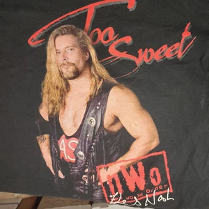ORIGINAL TOO SWEET KEVIN NASH NWO Black Wrestling T-Shirt WCW WWF - Picture 1 of 13