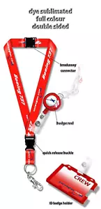 Norwegian Air B737 Lanyard - Picture 1 of 3