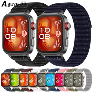 Nylon Armband Uhrenarmband für Huawei Watch Fit4/Fit4Pro gewellte Sportarmbänder - Bild 1 von 23
