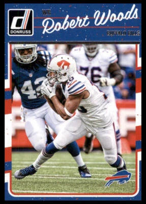 2016 Donruss #34 Robert Woods Buffalo Bills Football Card - Image 1 of 2
