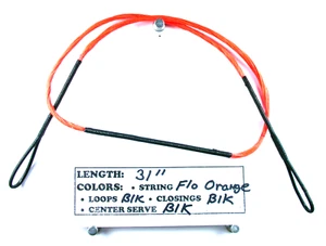 *FLO ORANGE* Crossbow String Excalibur Matrix Series 31 inch Handmade  - Picture 1 of 1