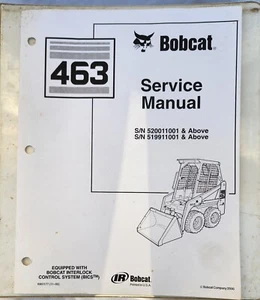 Bobcat 463 Compact Skidsteer Loader Shop Service Repair Manual Ingersoll Rand - Picture 1 of 11