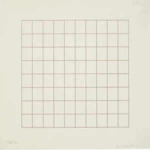 Agnes Martin, Estampado de 'On a Clear Day', Colección, Varias Tallas - Imagen 1 de 6