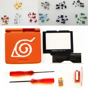 Orange Full Housing Shell Replacement Shell for GBA SP-Colors Buttons Optional - Picture 1 of 6