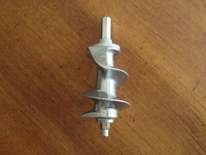Moulinex Meat Grinder Juicer Model A15 France Part: Metal Auger Grinder Worm - Picture 1 of 9