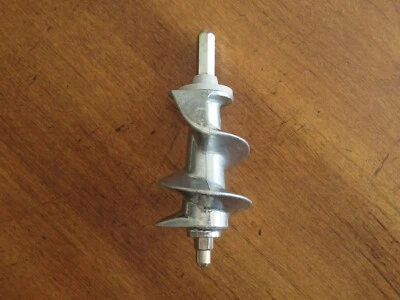 Moulinex Meat Grinder Juicer Model A15 France Part: Metal Auger Grinder Worm - Image 1 of 4