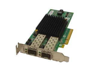 FUJITSU LPE12002 DUAL PORT 8Gb/s PCI-EXPRESS x8 LOW PROFI FC ADAPTER #GK9605 - Bild 1 von 1