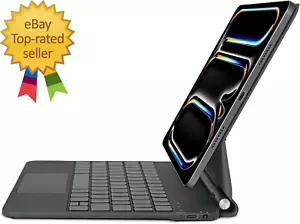 Magic Keyboard für iPad Pro 13 Zoll (M4) 2024, Easy-Set Magnetische Tastatur Hülle - Bild 1 von 6