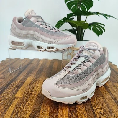 Nike Women's Air Max 95 Barely Rose Plum Chalk Sneakers Size 8.5 US - Image 1 of 4