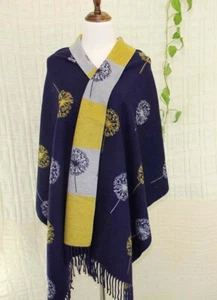 Sale New Colorful Man's Woman's Vintage Paisley Flower Cashmere Wool Scarf 963 - Picture 1 of 12