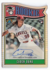 2025 Bowman RoY Favorites Autographs #ROY-CD Caden Dana #/150 Angels SP RC - Bild 1 von 2