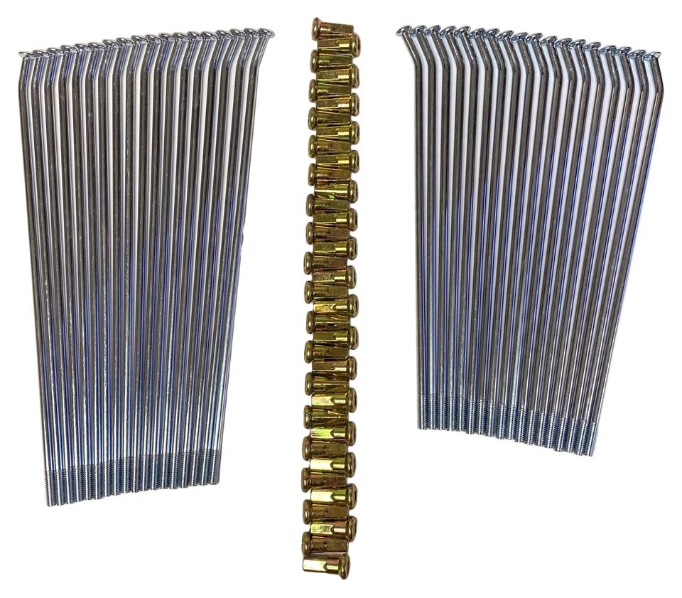 CRU Product Rear Wheel 18" Oversize Spoke Set for Honda 2003-19 CRF230F CRF 230F - Image 1 of 1