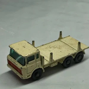 VINTAGE 1968 LESNEY ENGLAND MATCHBOX No 58 GIRDER TRUCK - Bild 1 von 7