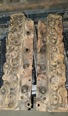 1968 Ford Mustang Shelby GT500 Torino 390 GT 428 головки цилиндров 7H2 - Изображение 1 из 4