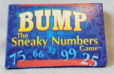 BUMP The Sneaky Numbers Game by Tah Dah! 1997 Family Card Game - COMPLETE - Image 1 of 4