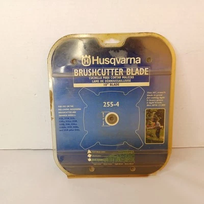 Husqvarna 10" cuchilla desbrozadora 255-4 Foto 1 de 4