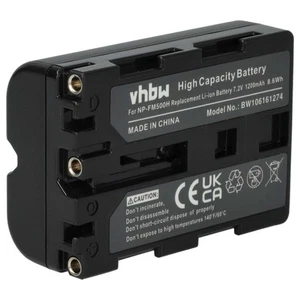 Battery for Sony Alpha A300X A350K A350H A200K A300K A200W A350 A300 1200mAh - Picture 1 of 9
